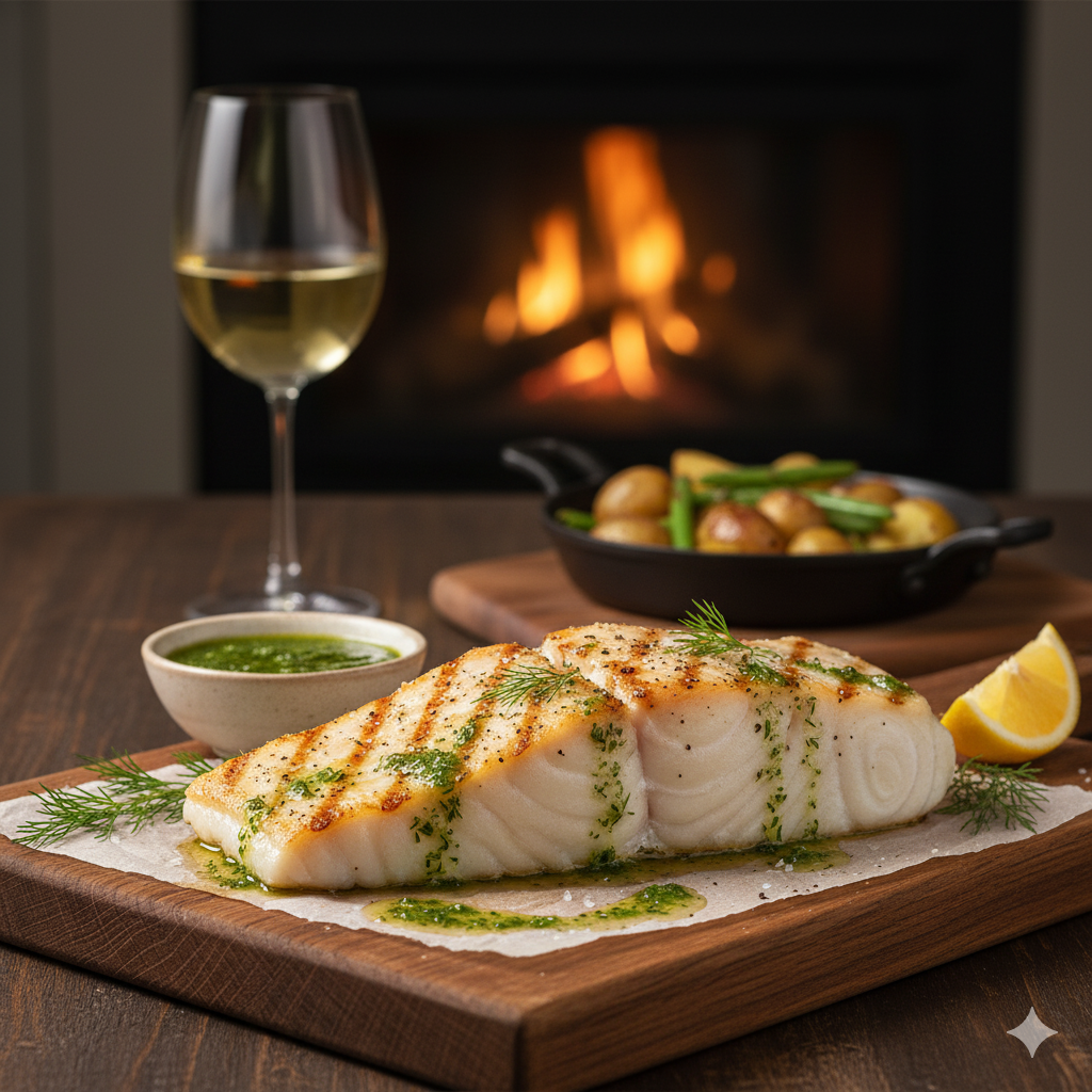 Wild Caught Massachusetts Cod Fillet 1 lb. - Skin on