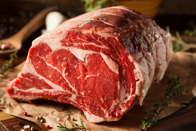 JEWISH HOLIDAY KOSHER STANDING RIB ROAST DINNER FOR 5-7