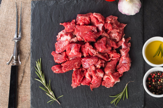 Beef Stew Cubes - ~2 LB Pack