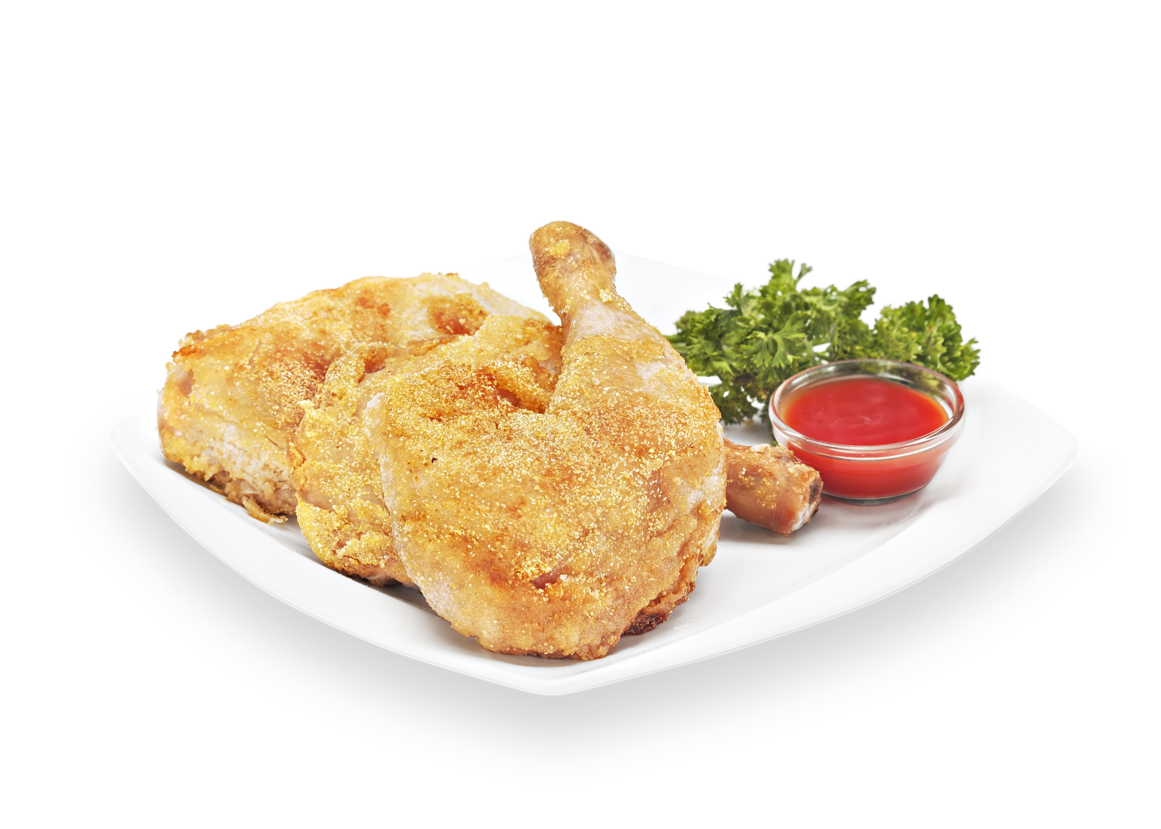 Breaded Chicken Quarters - 6 Quarters