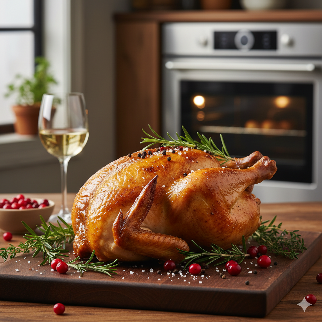 Uncooked Whole Free-Range Capon  ~2lbs each