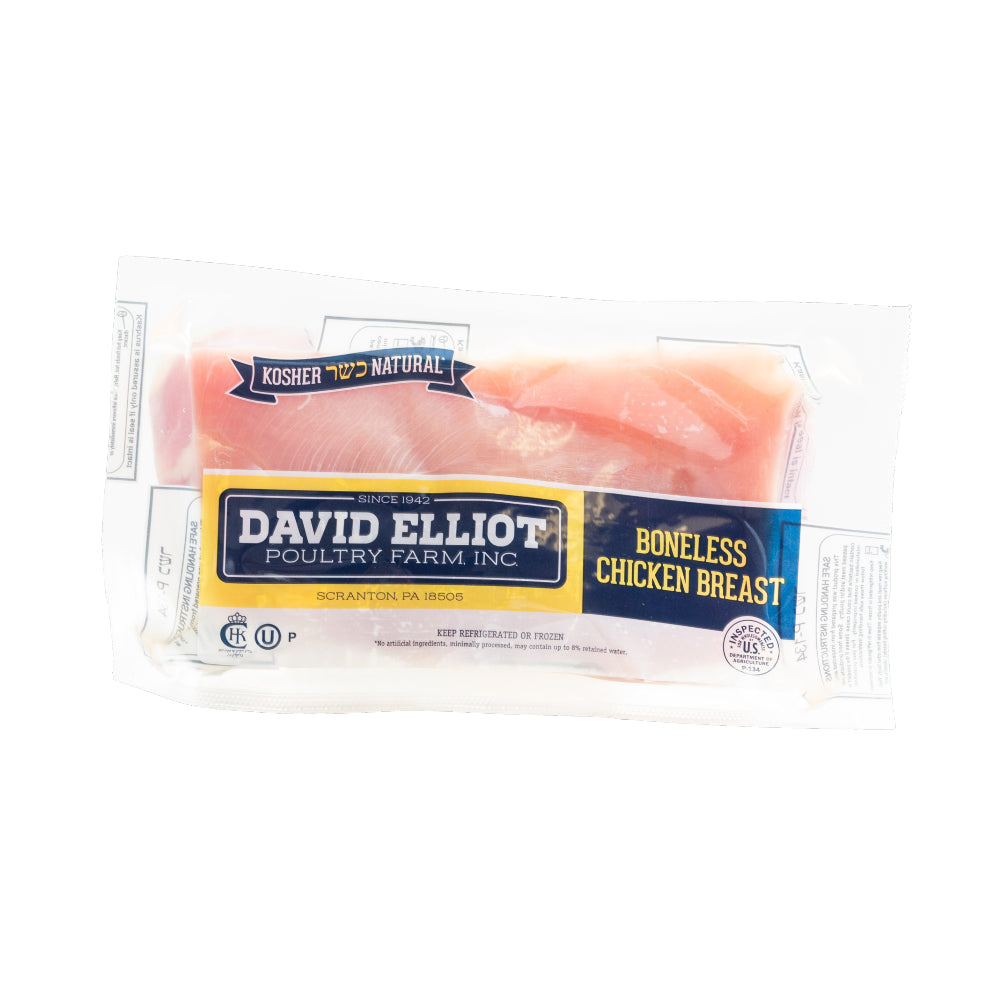 Boneless Skinless Chicken Breast - 2 Full Breast Lobes/4 Fillets