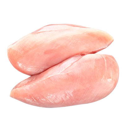 Boneless Skinless Chicken Breast - 2 Full Breast Lobes/4 Fillets