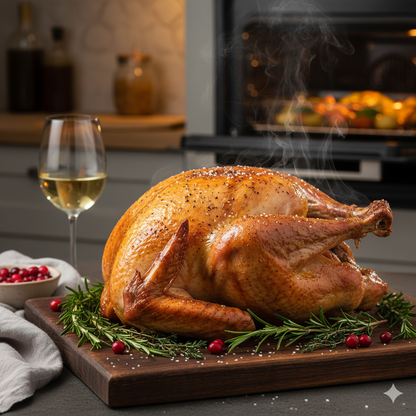 Whole Free Range Uncooked Turkey ~13 lbs