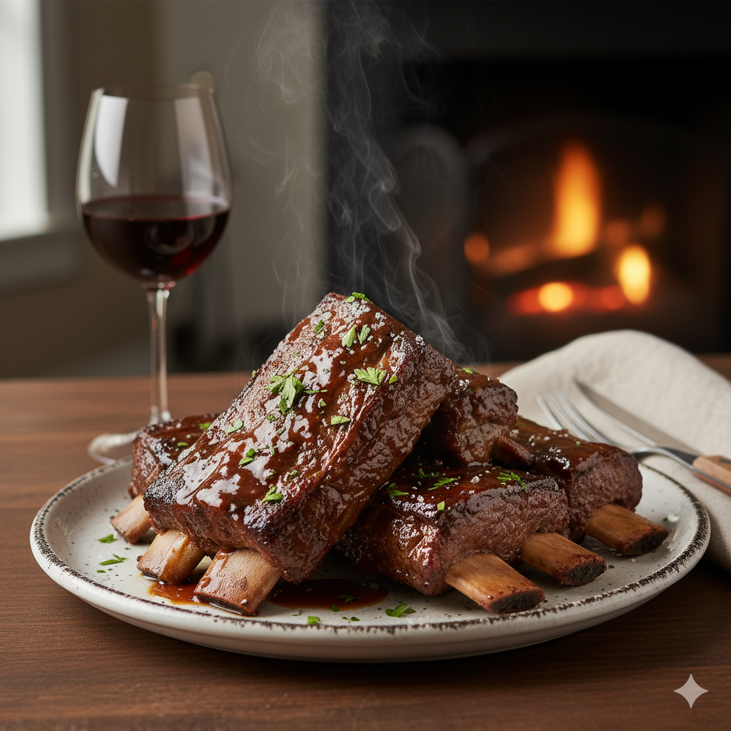 Beef Short Ribs - Four Pieces Per Pack