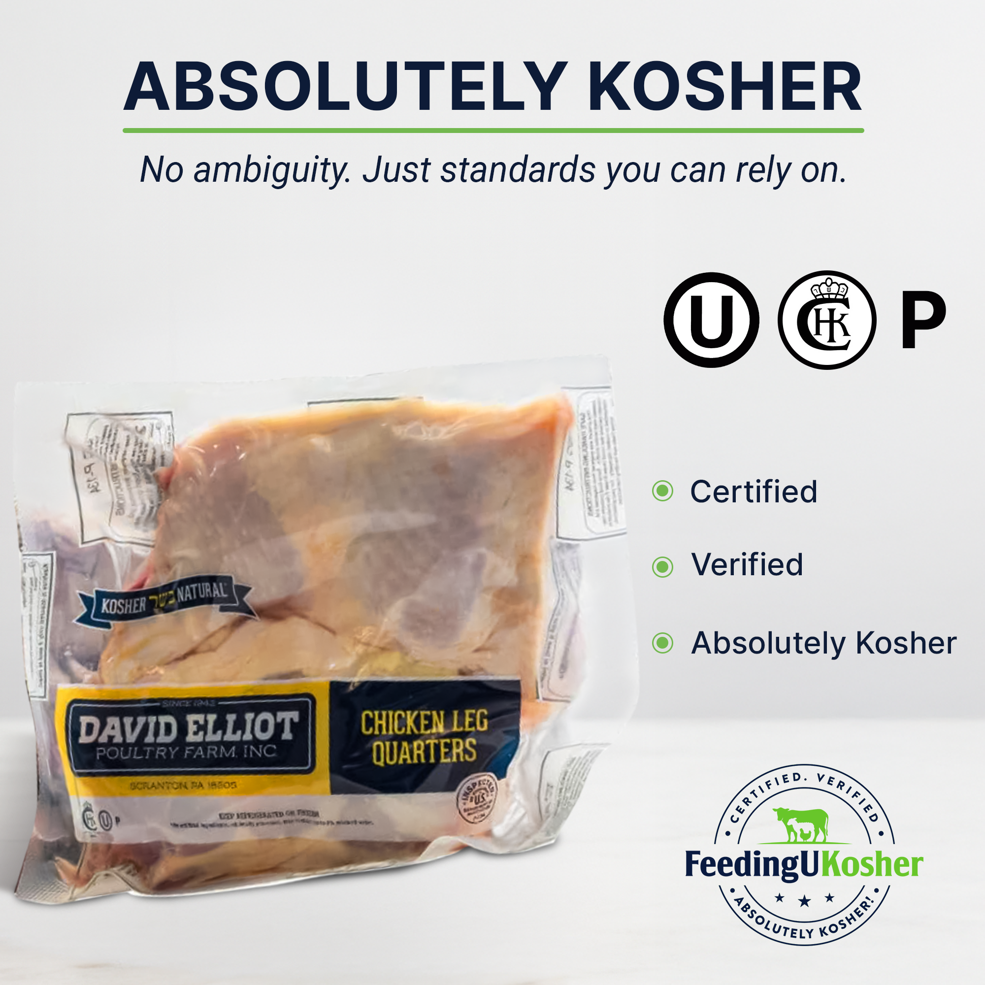 Chicken Leg Quarters - 4 Pack